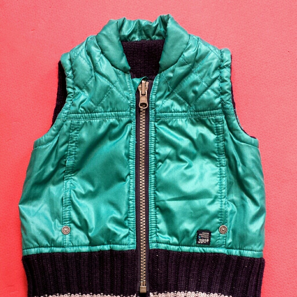 6-9 mo designer vest for baby boy girl